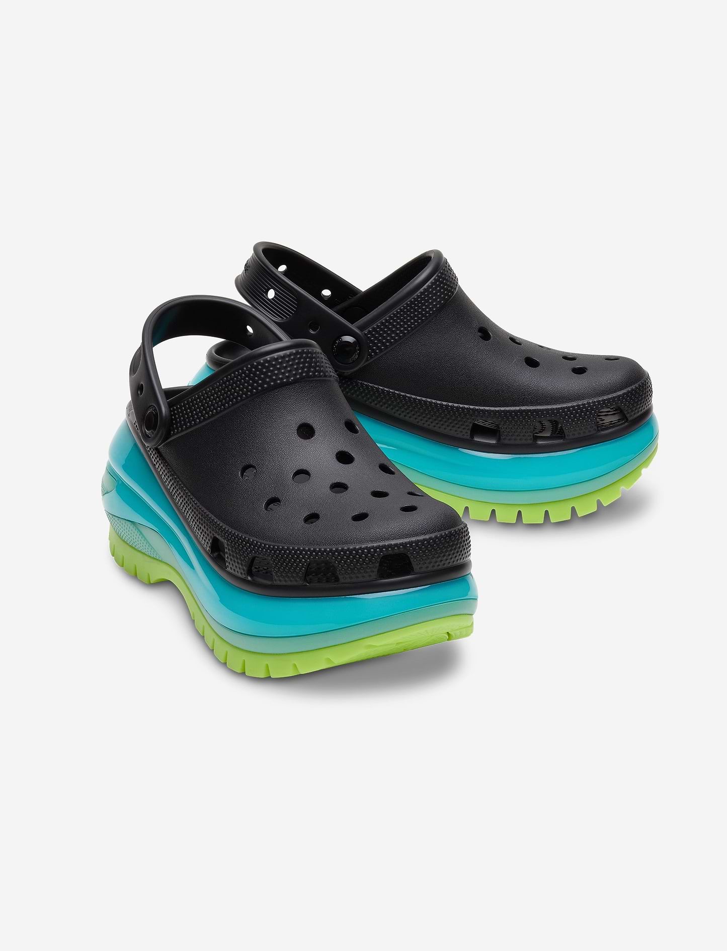Crocs Classic Mega Crush Clog - כפכפי קלוג קרוקס פלטפורמה מגה קראש