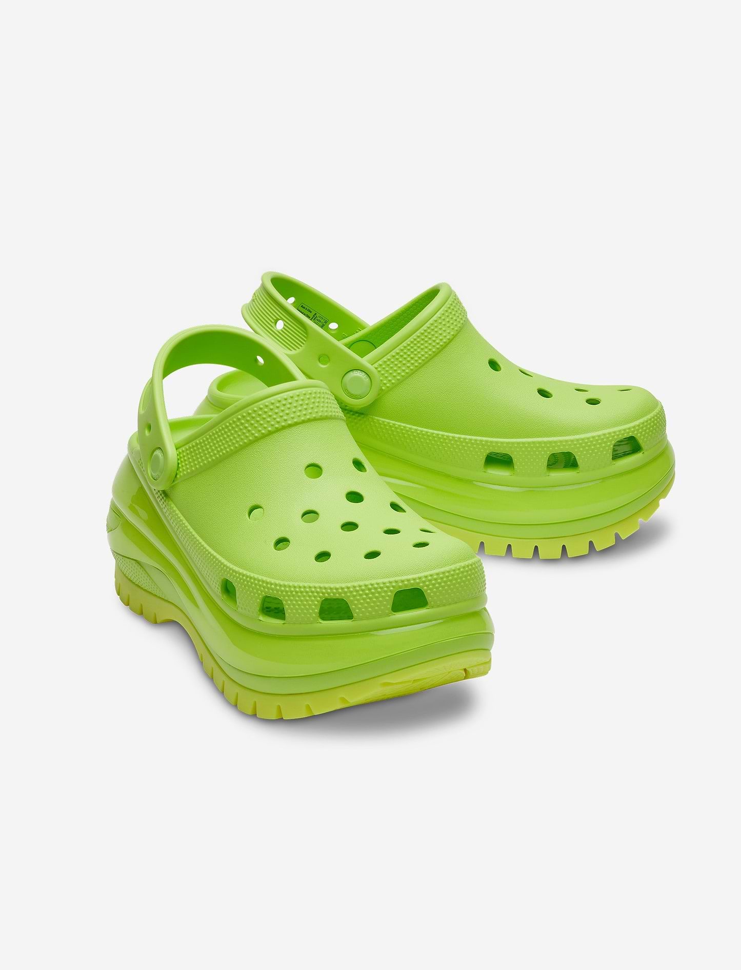 Crocs Classic Mega Crush Clog - כפכפי קלוג קרוקס פלטפורמה מגה קראש