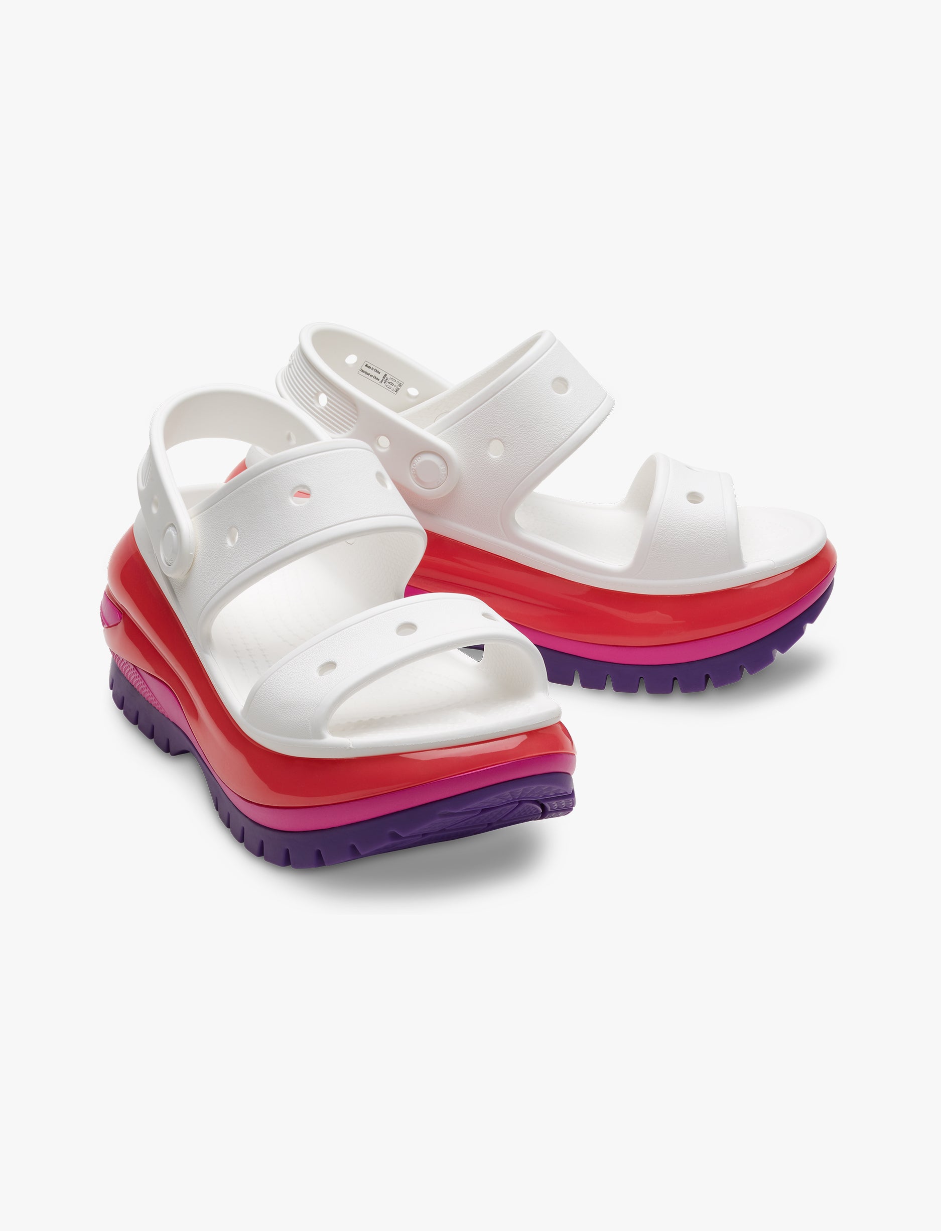 Crocs Classic Mega Crush Sandal - סנדל פלטפורמה קרוקס לנשים
