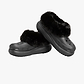 Crocs Furever Crush - כפכפי פלטפורמה קרוקס קראש עם פרווה לנשים