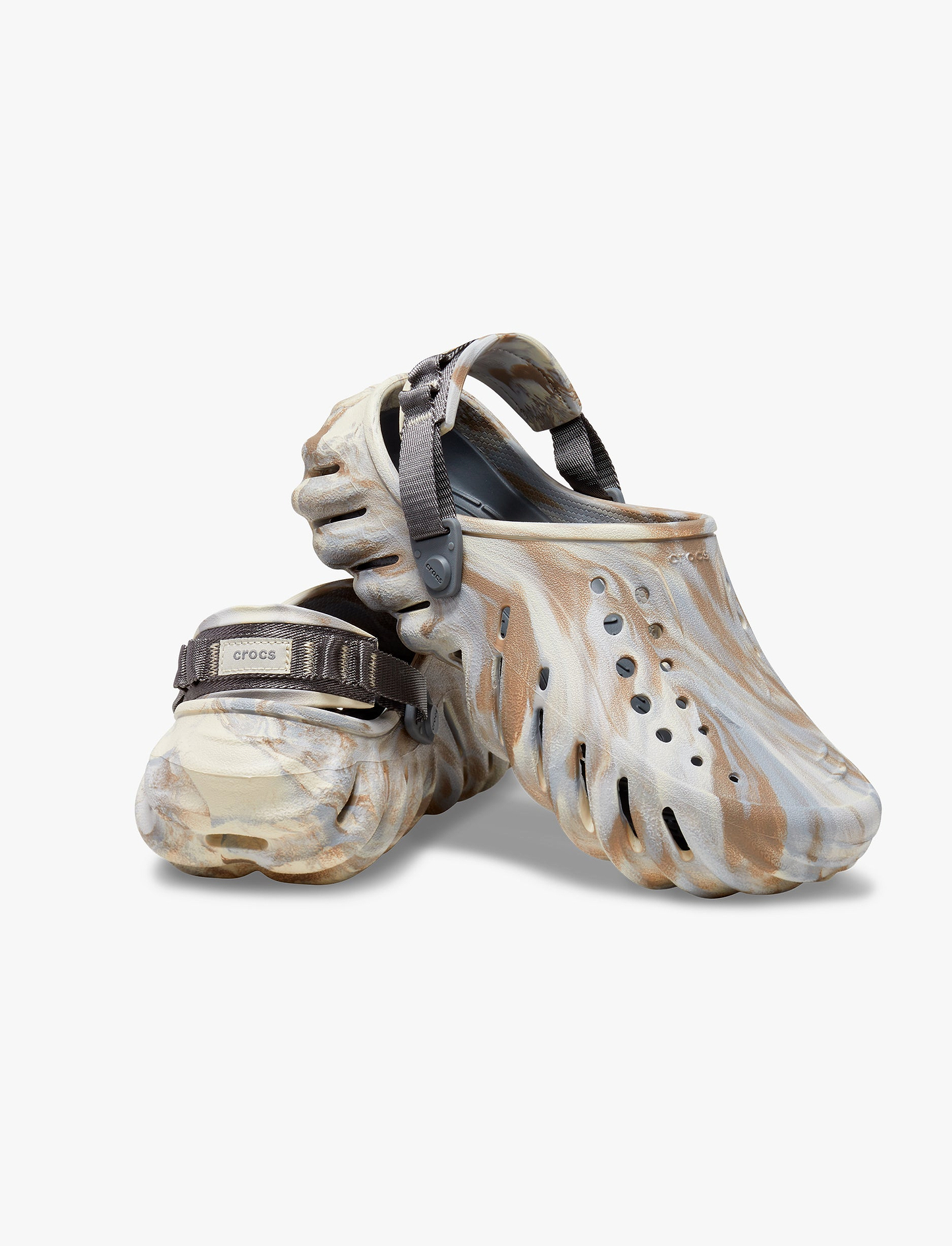 Crocs Echo Marbled Clog - כפכפי קרוקס אקו מרבלד