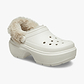 Crocs Stomp Lined Clog - כפכפי פלטפורמה קלוג סטומפ פרוותיים לנשים