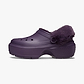 Crocs Stomp Lined Clog - כפכפי פלטפורמה קלוג סטומפ פרוותיים לנשים