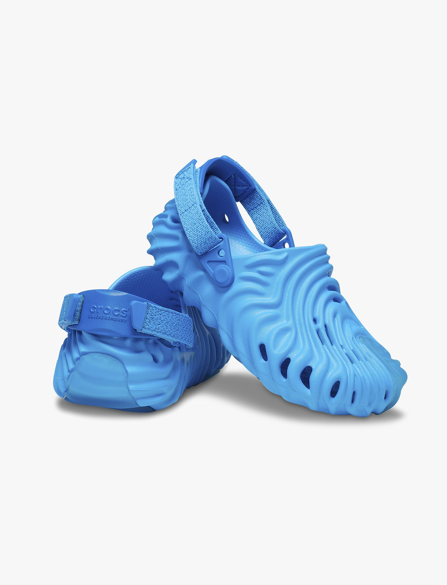 Crocs Salehe Bembury X The Pollex Clog -  כפכפי קלוג קרוקס לילדים בצבע כחול יוקה