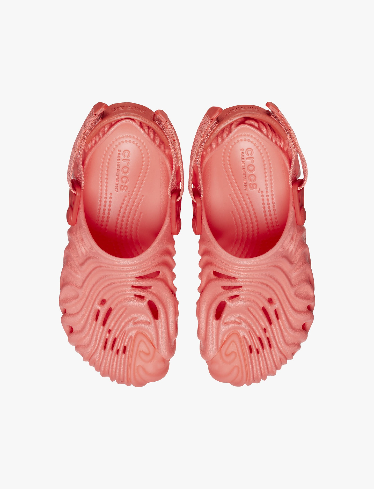 Crocs Salehe Bembury X The Pollex Clog -  כפכפי קלוג קרוקס לילדים בצבע כתום ביגוניה