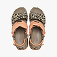 Crocs Classic Hiker Xscape Animal Print Sandal - סנדלי קרוקס  פלטפורמה לנשים