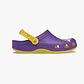 Crocs NBA Los Angeles Lakers Classic Clog - כפכפי קלוג קרוקס עם הדפס לוס אנג'לס לייקרס
