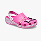 Crocs Barbie Classic Clog -כפכפי קלוג קרוקס ברבי לנשים בצבע ורוד/לבן