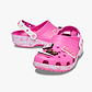 Crocs Barbie Classic Clog -כפכפי קלוג קרוקס ברבי לנשים בצבע ורוד/לבן