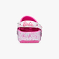 Crocs Barbie Classic Clog -כפכפי קלוג קרוקס ברבי לנשים בצבע ורוד/לבן
