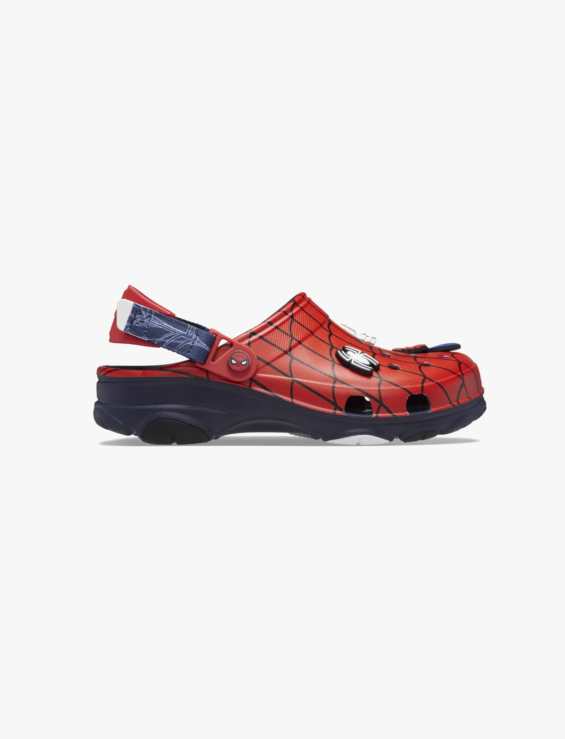 Crocs Spider-Man All Terrain Clog T - כפכפי קרוקס קלוג ספיידרמן לילדים בתבע אדום/שחור
