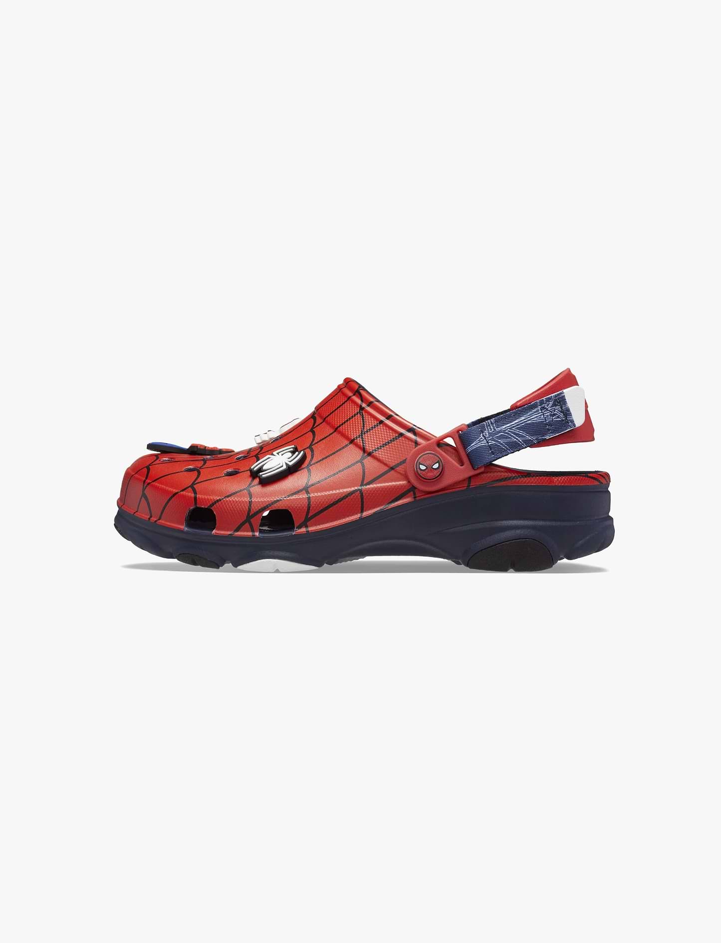 Crocs Spider-Man All Terrain Clog T - כפכפי קרוקס קלוג ספיידרמן לילדים בתבע אדום/שחור