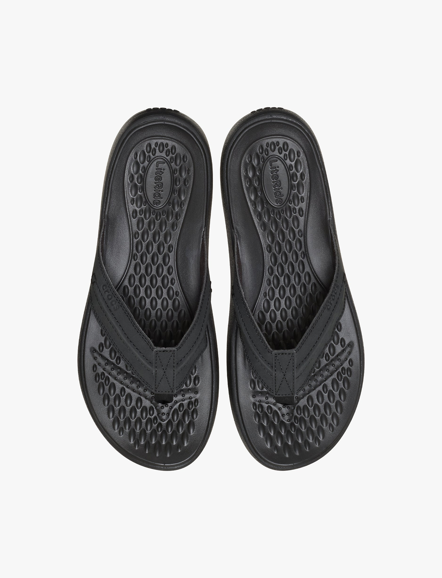 Crocs Yukon Vista II LR Flip - כפכפי אצבע קרוקס יוקון ויסטה לגברים בצבע שחור/שחור