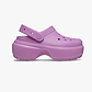 Crocs Stomp Clog - כפפי פלטפורמה קלוג סטומפ לנשים
