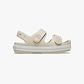 Crocs Crocband Cruiser Sandal K -  סנדלי קרוקבנד לילדים בצבע אבן חול