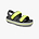 Crocs Crocband Cruiser Sandal T - סנדלי קרוקבנד לילדים בצבע אפור/ירוק זרחני מידות קטנות
