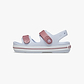 Crocs Crocband Cruiser Sandal T - סנדלי קרוקבנד לילדים בצבע סגלגל חלומי/קסיס מידות קטנות