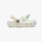Crocs Classic I AM Rainbow Unicorn ClogT -  כפכפי קרוקס קלוג לילדים יוניקורן בצבע לבן מידות קטנות