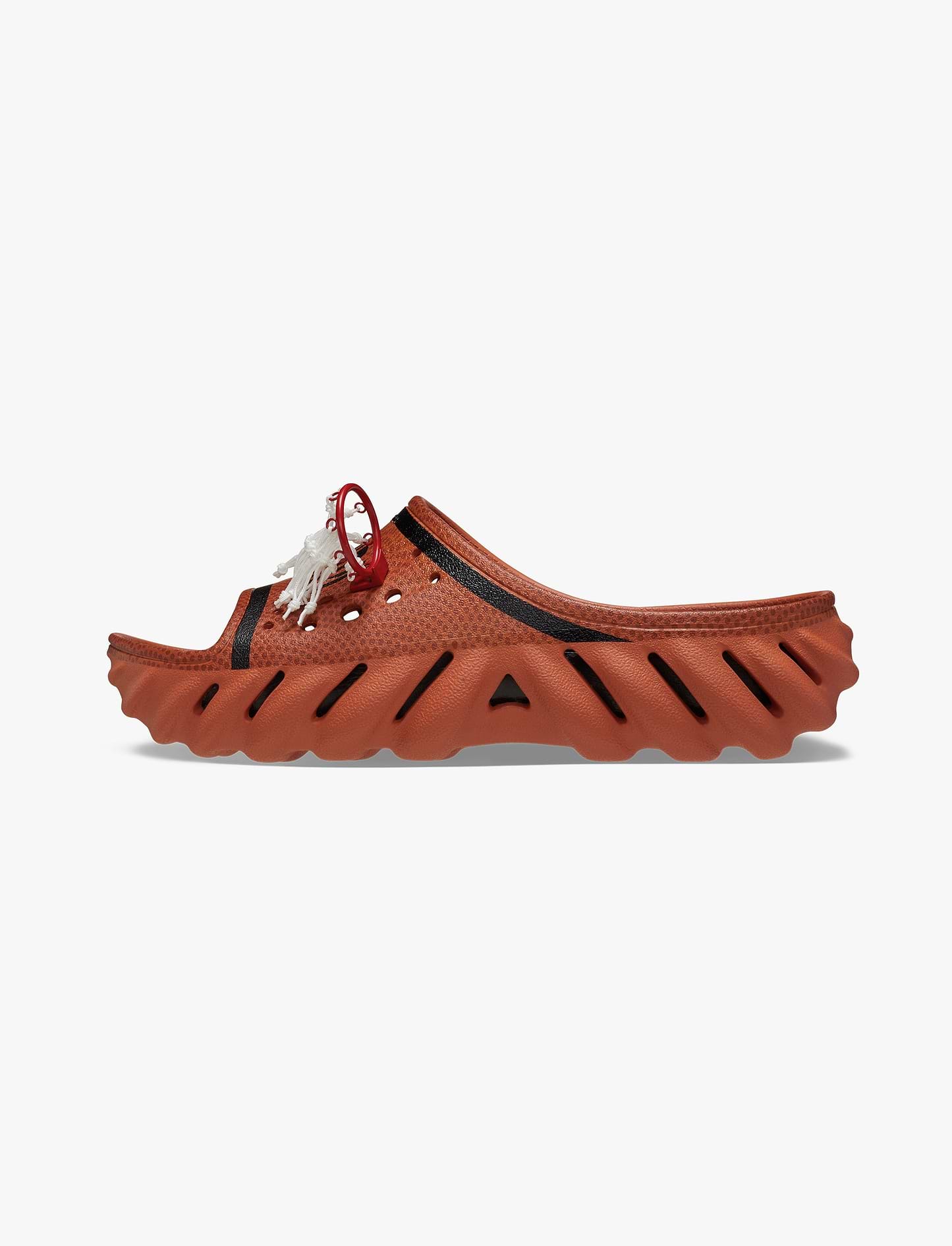 Crocs NBA Echo Slide - כפכפי קרוקס אקו אן בי איי בצבע כתום גזר