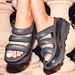Crocs Mega Crush Triple Strap - סנדלי פלטפורמה קרוקס מגה קראש