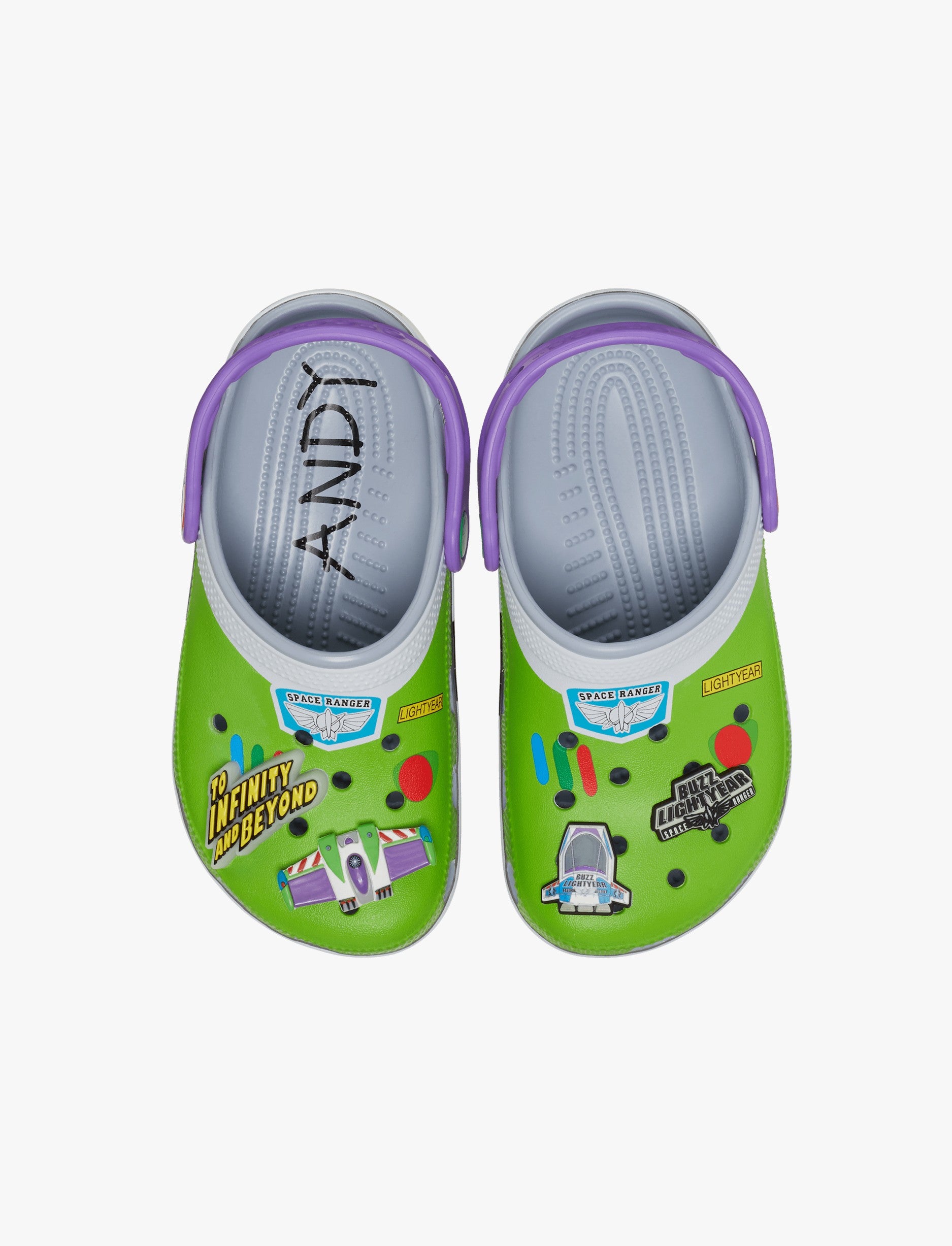 Crocs Toy Story Buzz Classic Clog T - כפכפי קרוקס לילדים צעצוע של סיפור מידות קטנות