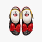 Crocs Minnie Mouse Classic Platform Clog -  כפכפי פלטפרומה קרוקס מיני מאוס לנשים בצבע שחור/אדום/לבן