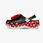 Crocs Minnie Mouse Classic Platform Clog -  כפכפי פלטפרומה קרוקס מיני מאוס לנשים בצבע שחור/אדום/לבן