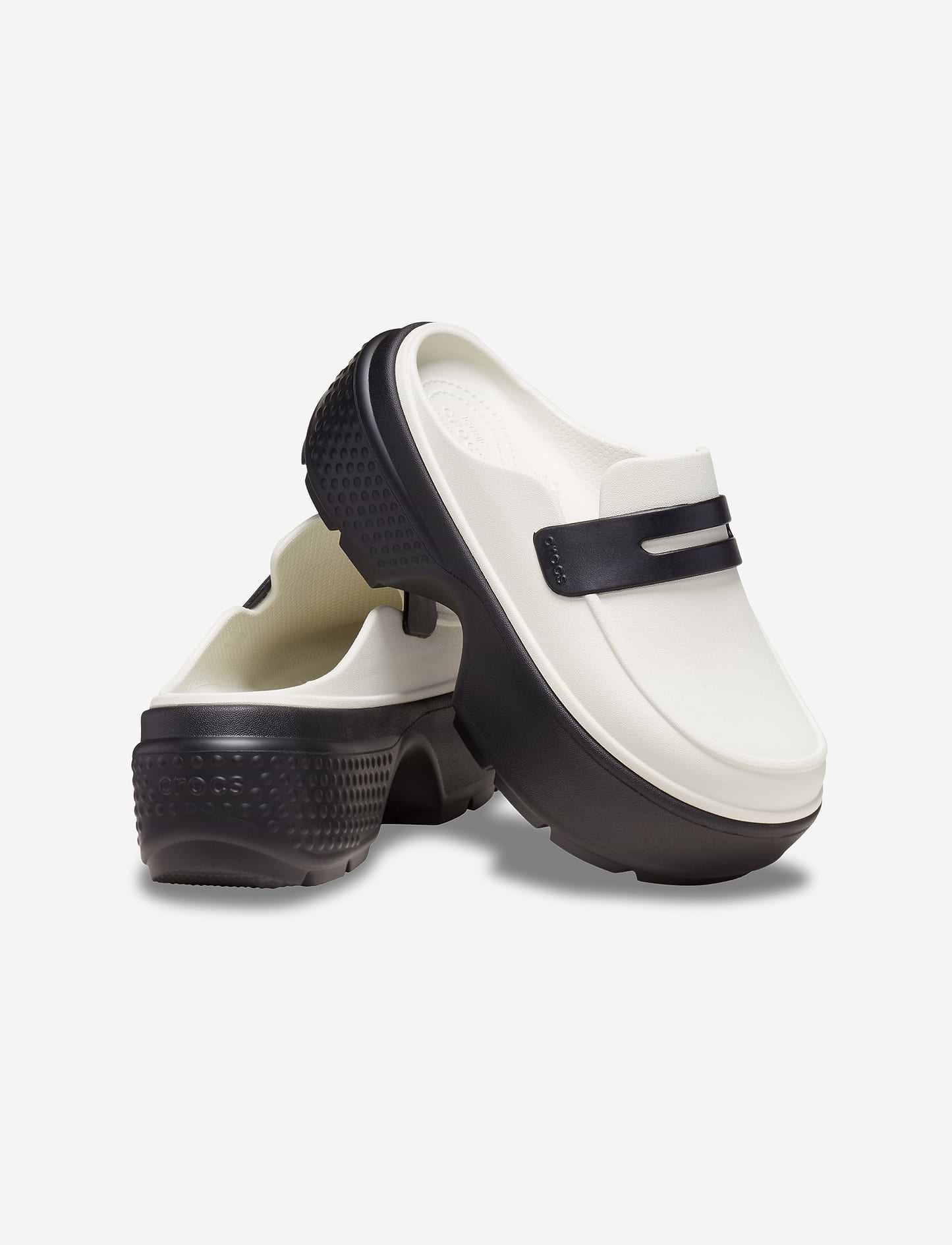 Crocs Stomp Loafer- כפכפי מוקסין פלטפורמה קרוקס לנשים