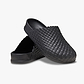 Crocs Dylan Woven Texture Clog - כפכפי קרוקס שטוחים במראה קלוע