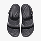Crocs Brooklyn Woven Upper Low Wedge  -  סנדלי פלטפורמה קרוקס ברוקלין לנשים בצבע שחור