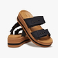 Crocs Brooklyn Woven Buckle - כפכפי פלטפורמה קרוקס לנשים עם סוליה קלועה