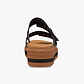 Crocs Brooklyn Woven Buckle - כפכפי פלטפורמה קרוקס לנשים עם סוליה קלועה