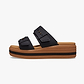 Crocs Brooklyn Woven Buckle - כפכפי פלטפורמה קרוקס לנשים עם סוליה קלועה
