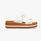 Crocs Brooklyn Woven Buckle - כפכפי פלטפורמה קרוקס לנשים עם סוליה קלועה