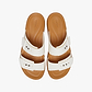 Crocs Brooklyn Woven Buckle - כפכפי פלטפורמה קרוקס לנשים עם סוליה קלועה