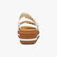 Crocs Brooklyn Woven Buckle - כפכפי פלטפורמה קרוקס לנשים עם סוליה קלועה