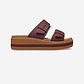 Crocs Brooklyn Woven Buckle - כפכפי פלטפורמה קרוקס לנשים עם סוליה קלועה