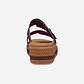 Crocs Brooklyn Woven Buckle - כפכפי פלטפורמה קרוקס לנשים עם סוליה קלועה