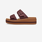 Crocs Brooklyn Woven Buckle - כפכפי פלטפורמה קרוקס לנשים עם סוליה קלועה