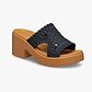 Crocs Brooklyn Woven Slide Heel - כפכפי עקב קרוקס ברוקלין לנשים