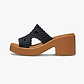 Crocs Brooklyn Woven Slide Heel - כפכפי עקב קרוקס ברוקלין לנשים