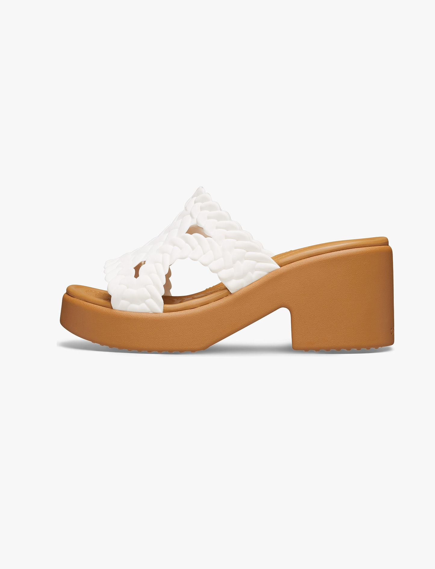 Crocs Brooklyn Woven Slide Heel - כפכפי עקב קרוקס ברוקלין לנשים