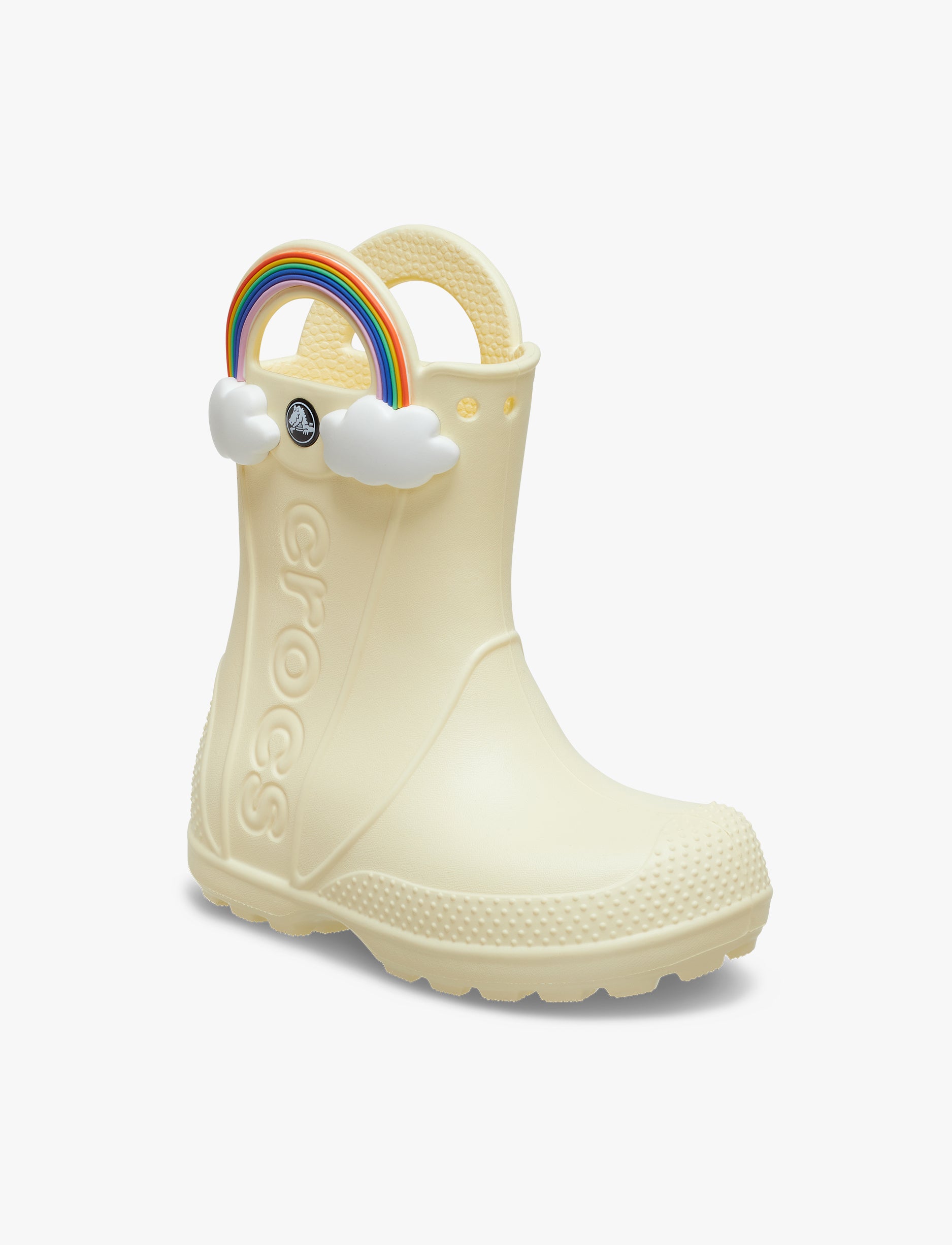 Crocs Handle It Rainbow Rain Boot Kids - מגפי גשם לילדים קרוקס קשת בענן