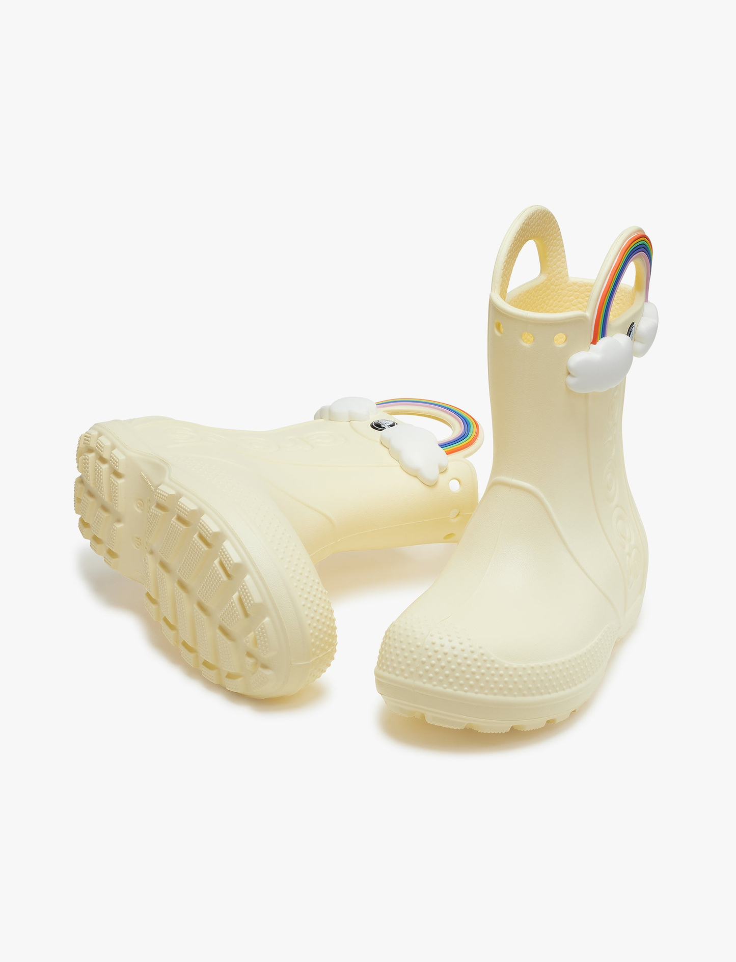 Crocs Handle It Rainbow Rain Boot Kids - מגפי גשם לילדים קרוקס קשת בענן