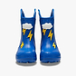 Crocs Handle It Lightning Bolt Rain Boot Kids - מגפי גשם לילדים קרוקס עננים וברקים בצבע כחול