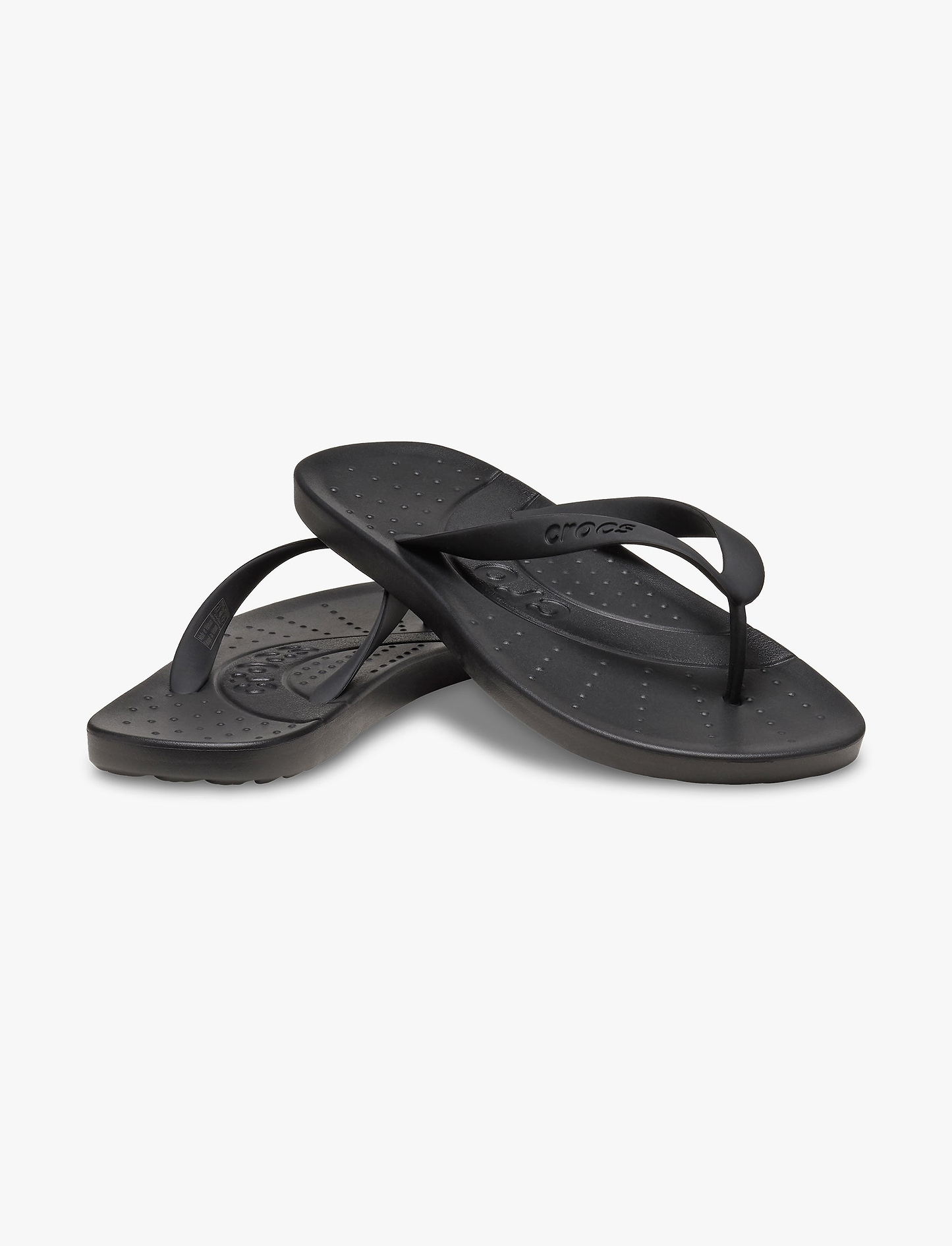 Crocs Flip - כפכפי אצבע קרוקס בצבע שחור