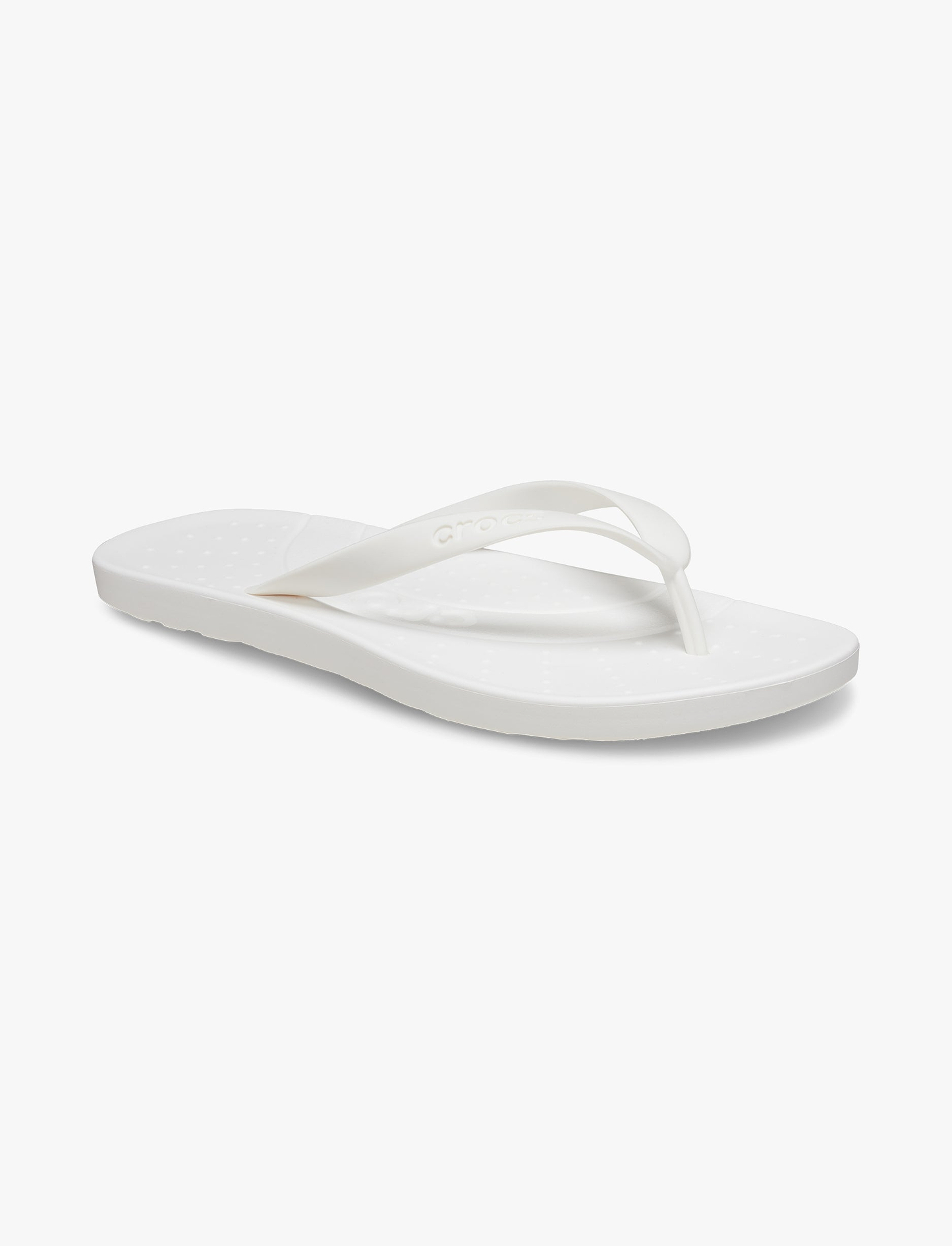 Crocs Flip - כפכפי אצבע קרוקס בצבע לבן
