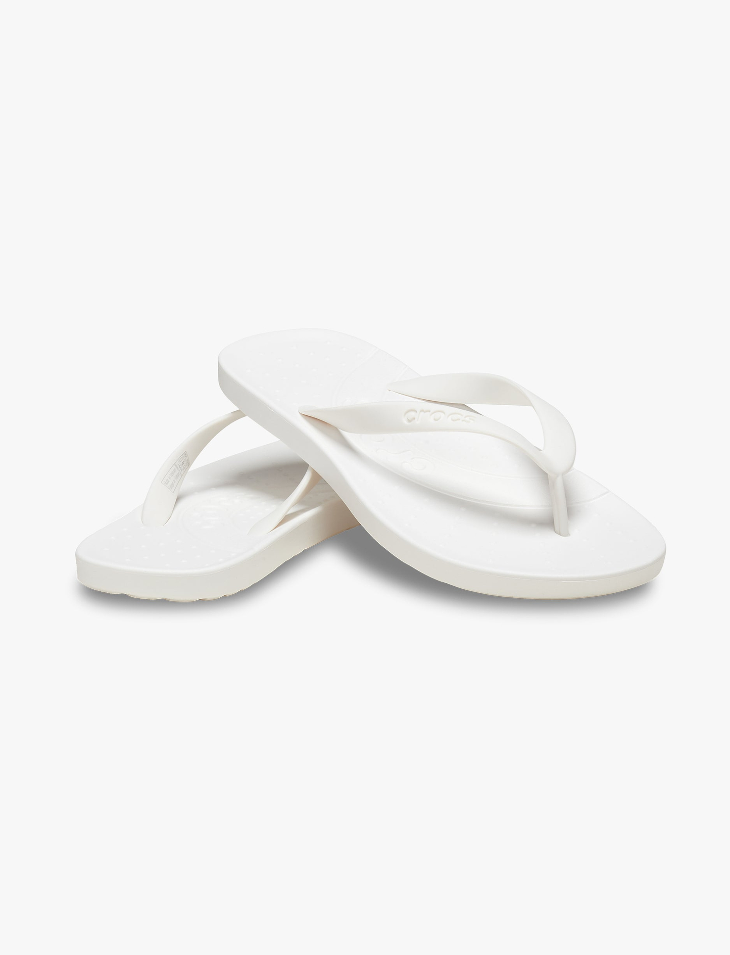 Crocs Flip - כפכפי אצבע קרוקס בצבע לבן