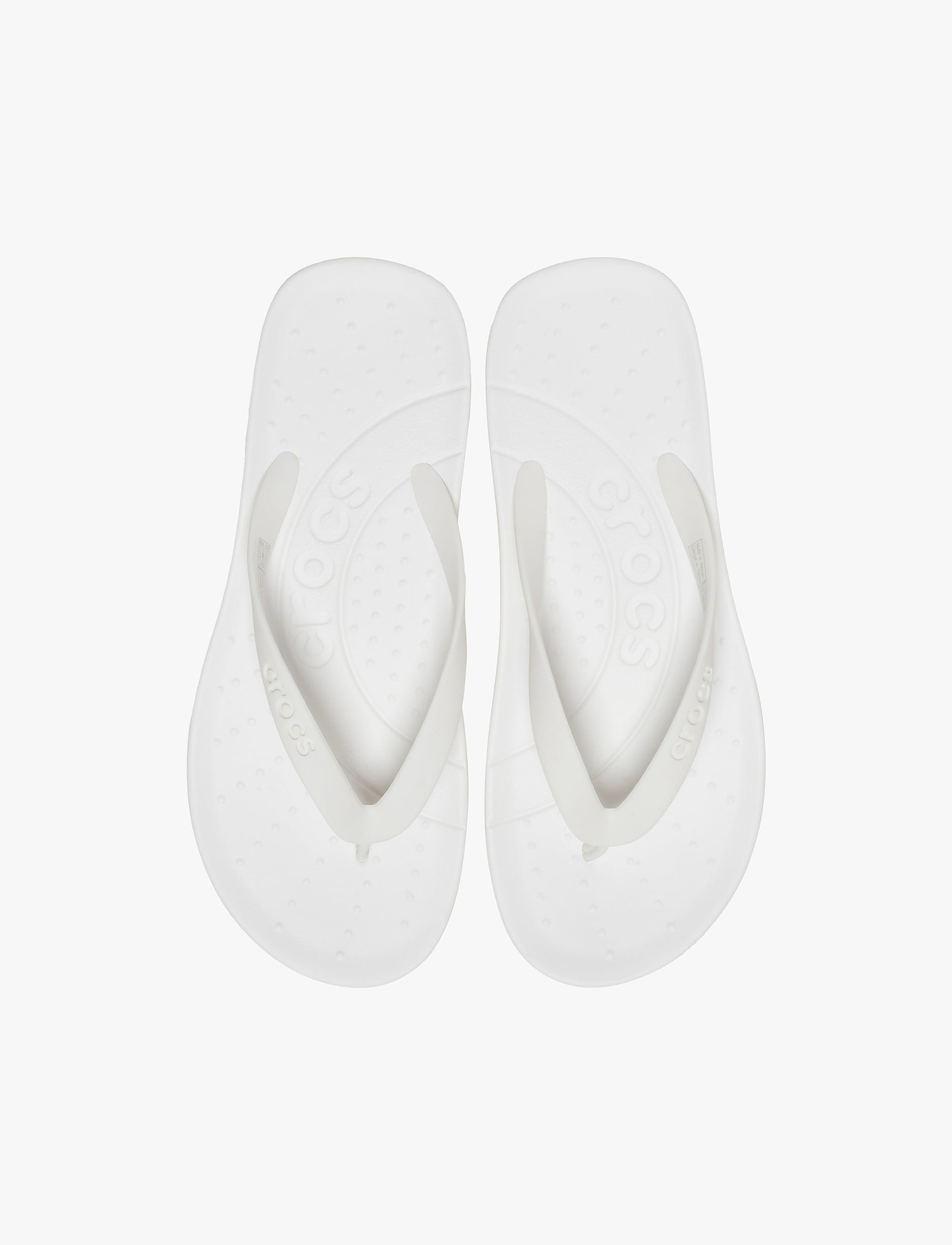 Crocs Flip - כפכפי אצבע קרוקס בצבע לבן