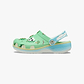 Crocs Animal Crossing Classic Clog K -  כפכפי קרוקס קלוג חיות לילדים בצבע ירוק
